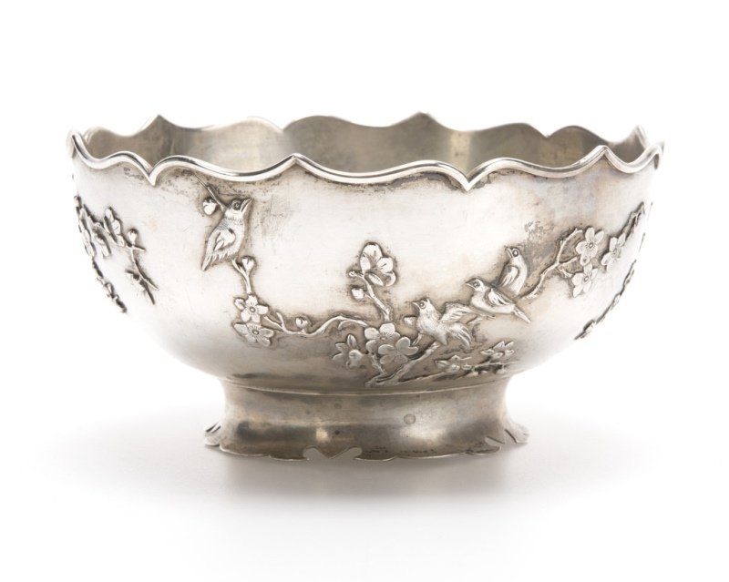 A Chinese silver bowl, Sing Fat (1 of 2)