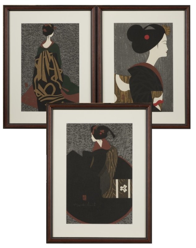 Kiyoshi Saito (1907-1997 Japanese) (1 of 3)