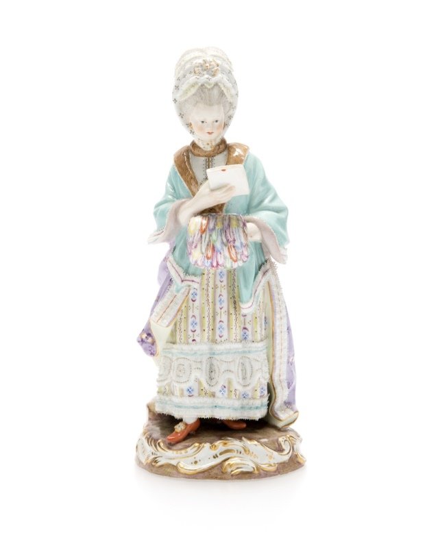 A Meissen porcelain figure (1 of 6)