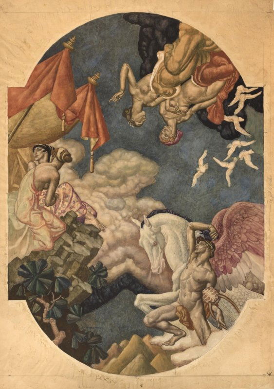 Eugene Savage N.A. (1883-1978 Woodbury, CT) (1 of 4)