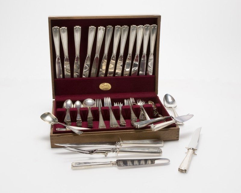 A Gorham sterling silver flatware service (1 of 2)