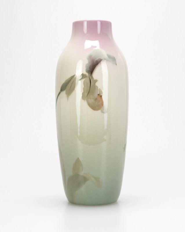 Rookwood Pottery iris glaze vase, A.R. Valentien (1 of 3)