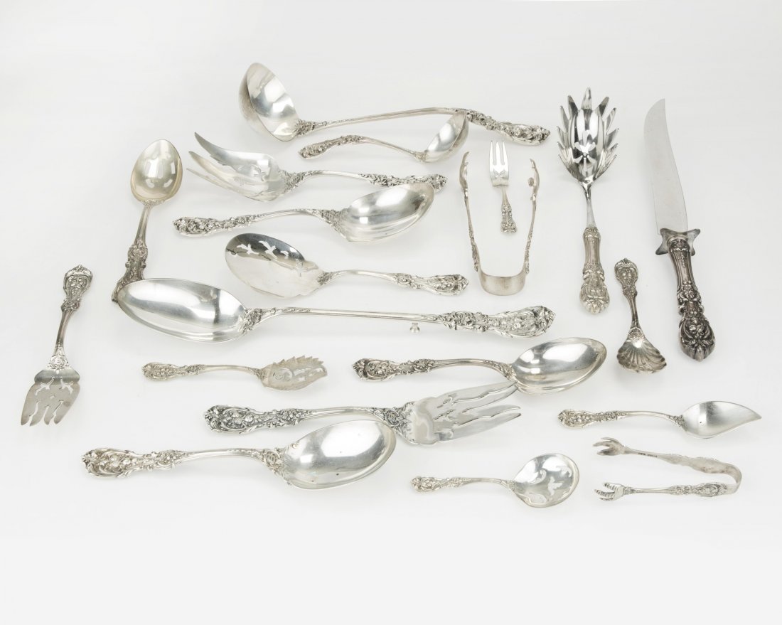 Group Reed & Barton ''Francis I'' serving pieces (1 of 3)