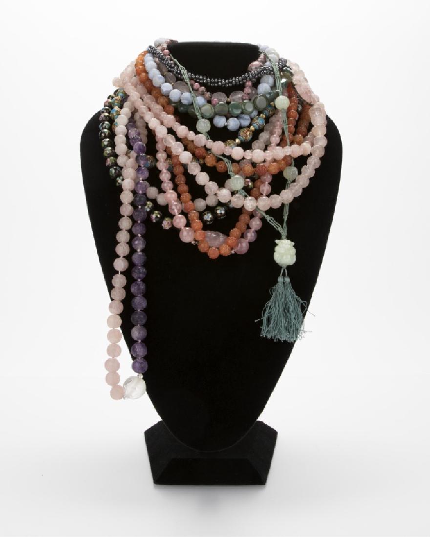 A group of various bead necklaces (1 of 1)
