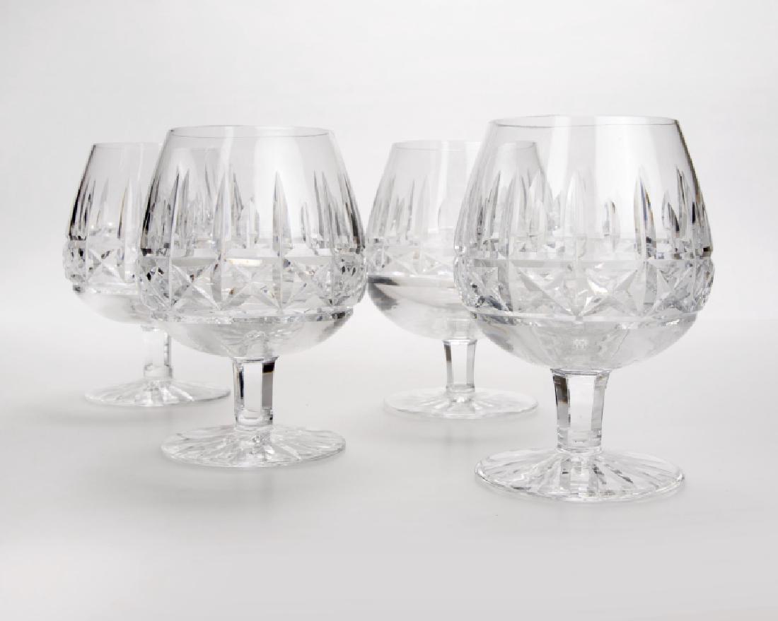 Four Waterford ''Kylemore'' brandy glasses (1 of 1)