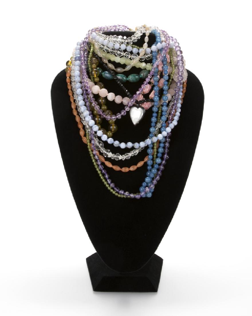 A group of various bead necklaces (1 of 1)