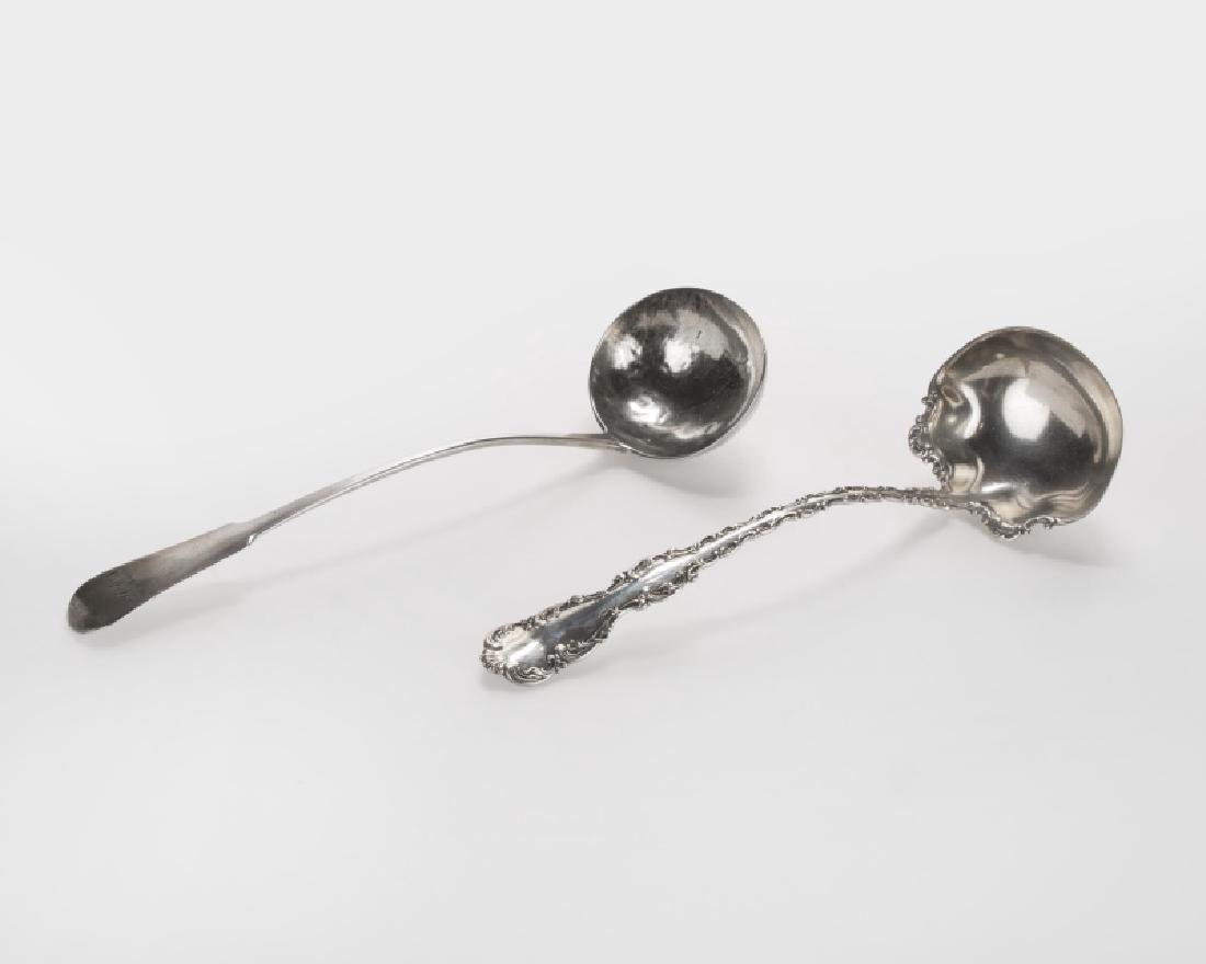Two sterling silver ladles (1 of 3)
