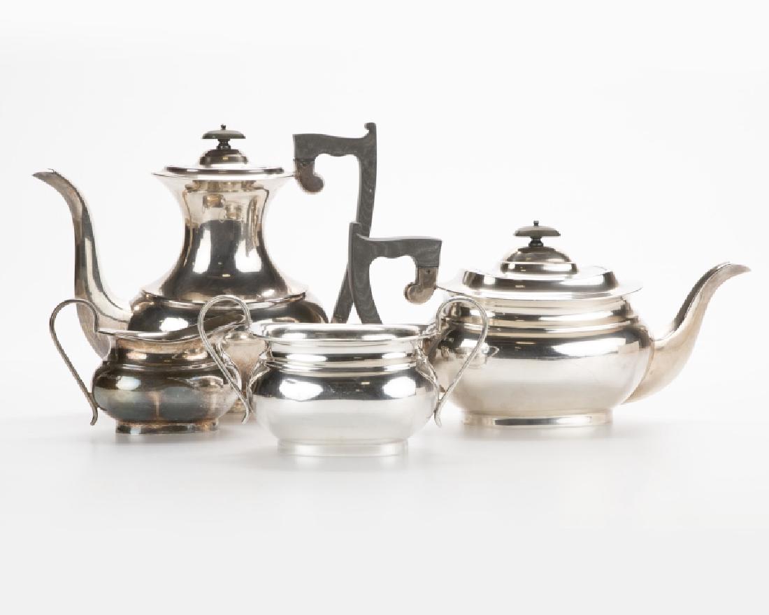 An English sterling silver coffee/tea service (1 of 2)