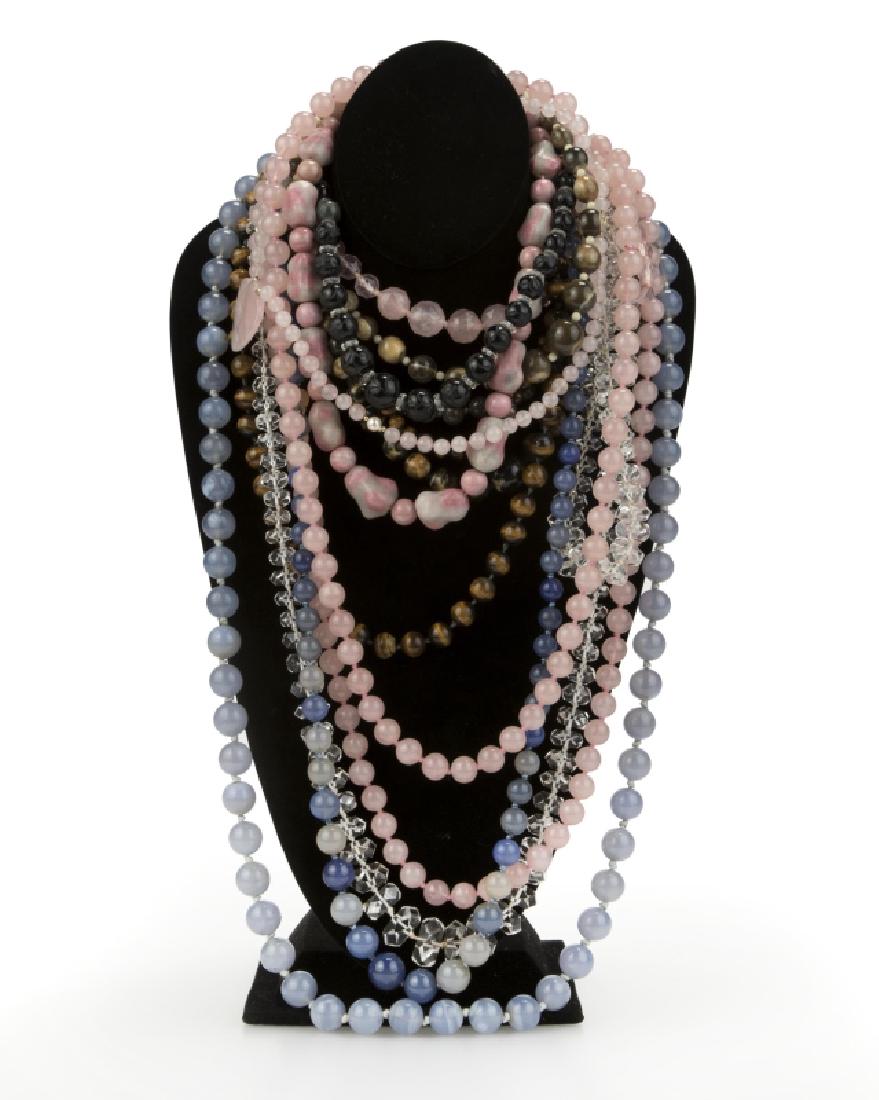 A group of various bead necklaces (1 of 1)