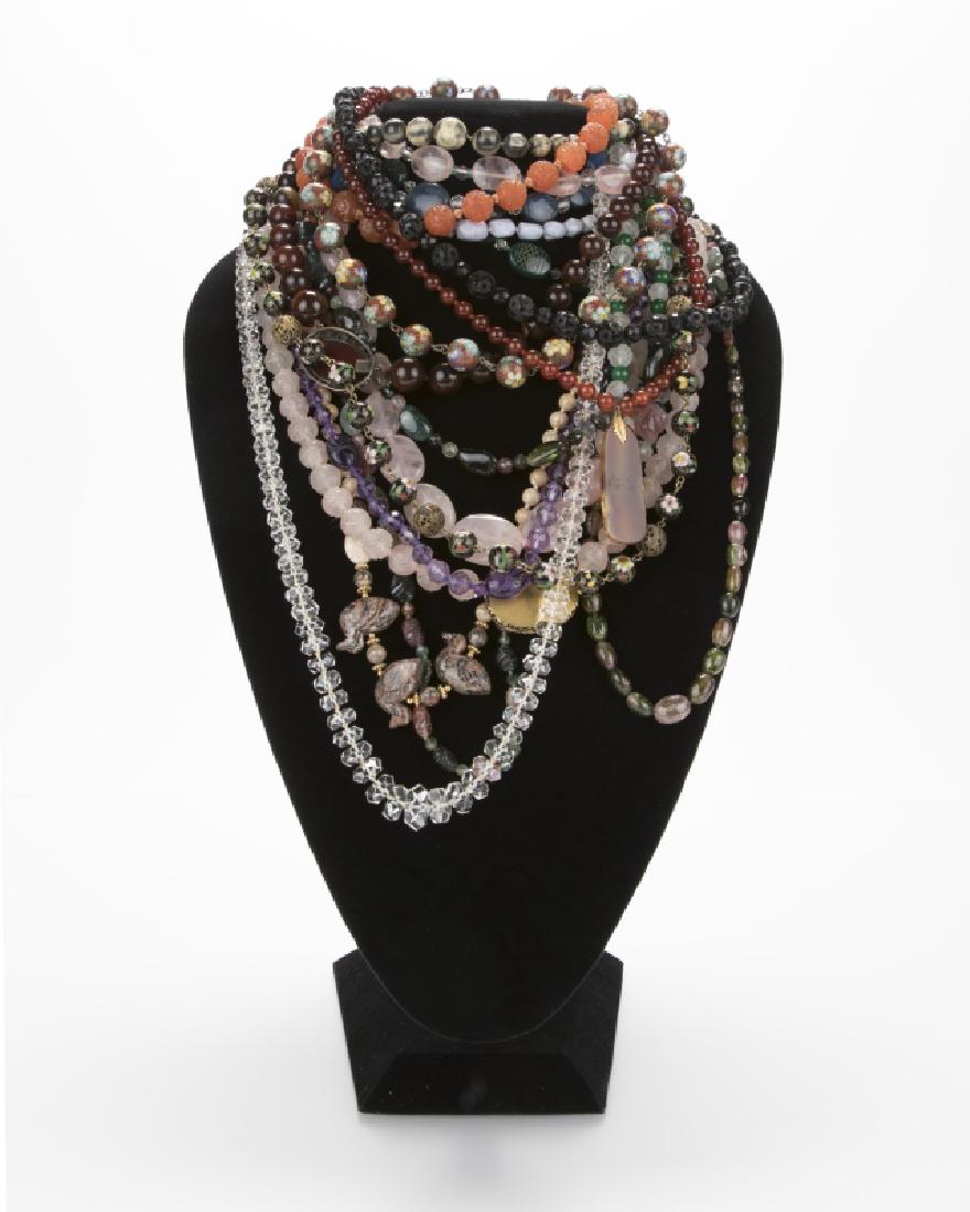 A group of various bead necklaces (1 of 1)