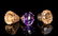 Group of 3 Estate Jewelry Rings Amethyst/Citrine/Topaz