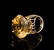 Group of 3 Estate Jewelry Rings Amethyst/Citrine/Topaz - 8