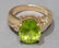 Estate 5 ct. Peridot & Diamond Ring - 2