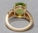 Estate 5 ct. Peridot & Diamond Ring - 4