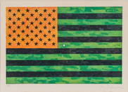 Jasper Johns, "Flag (Moratorium)", 1969, 159/300