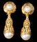 Diamond & Pearl 14k Gold Earrings
