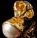 Diamond & Pearl 14k Gold Earrings - 4