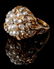 Ladies' Diamond & Pearl 14k Gold Cocktail Ring