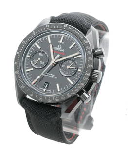 Omega SpeedMaster Dark Side of the Moon Ceramic Watch: Omega SpeedMaster Dark Side of the Moonwatch Ceramic Gent's Wristwatch, reference number: 311.92.44.51.01.003, case: 86734368, black dial, calibre: Co-Axial 9300, mechanical, self-winding movement, ca