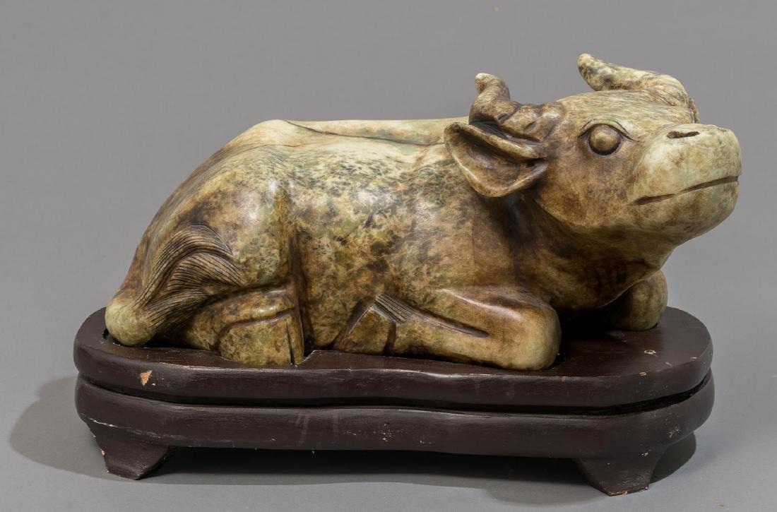 Massive Nephrite Jade Recumbent Water Buffalo May 11, 2019 Vogt