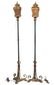Pair of Deco/ Renaissance Style Bronzed Floor Lamps - 2