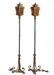 Pair of Deco/ Renaissance Style Bronzed Floor Lamps - 7
