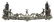 Maitland Smith Neoclassical Bronze Fireplace Fender