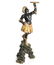 Venetian Ebonized & Parcel-Gilt Blackamoor Figure