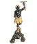 Venetian Ebonized & Parcel-Gilt Blackamoor Figure - 2