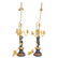 Pair of Louis XVI Style Parcel Gilt Bronze Cherub Lamps - 3