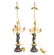 Pair of Louis XVI Style Parcel Gilt Bronze Cherub Lamps - 6