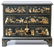 Asian Lacquered Chest of Four Drawers - 6