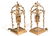 Pair of Renaissance Style Foliate Lanterns - 2