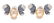South Sea Pearl & Diamond Bee Earrings
