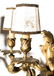 Pair of Louis XV Style Bronze Dore Sconces - 5