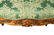 Pair of Green Silk Upholstered Louis XV Armchairs - 4