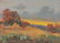 Carl Hoppe (1897-1981), "Sunset Boerne", oil on board