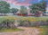 Sonya Terpening (b. 1953), "Texas Homestead", oil