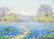 Nannie Huddle (1860-1951), Bluebonnets, Austin, oil