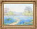 Nannie Huddle (1860-1951), Bluebonnets, Austin, oil - 2