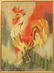 Otis Dozier (1904-1987), Rooster, oil on board, - 2