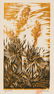 Nellie Buel (1908-2002), "Yucca", woodblock
