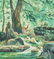 Clay McGaughy (b. 1931), Deer on the River,