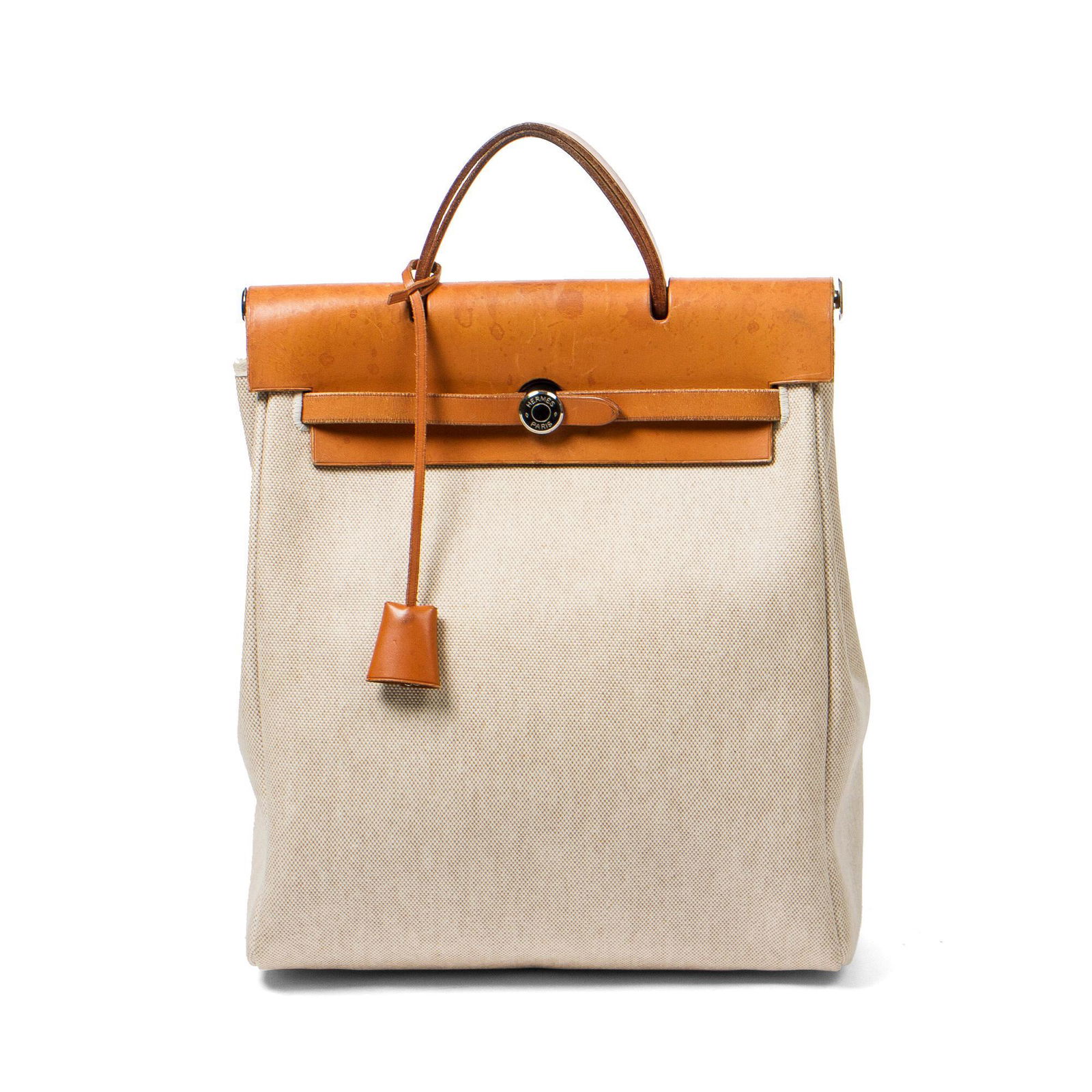 hermes backpack canvas