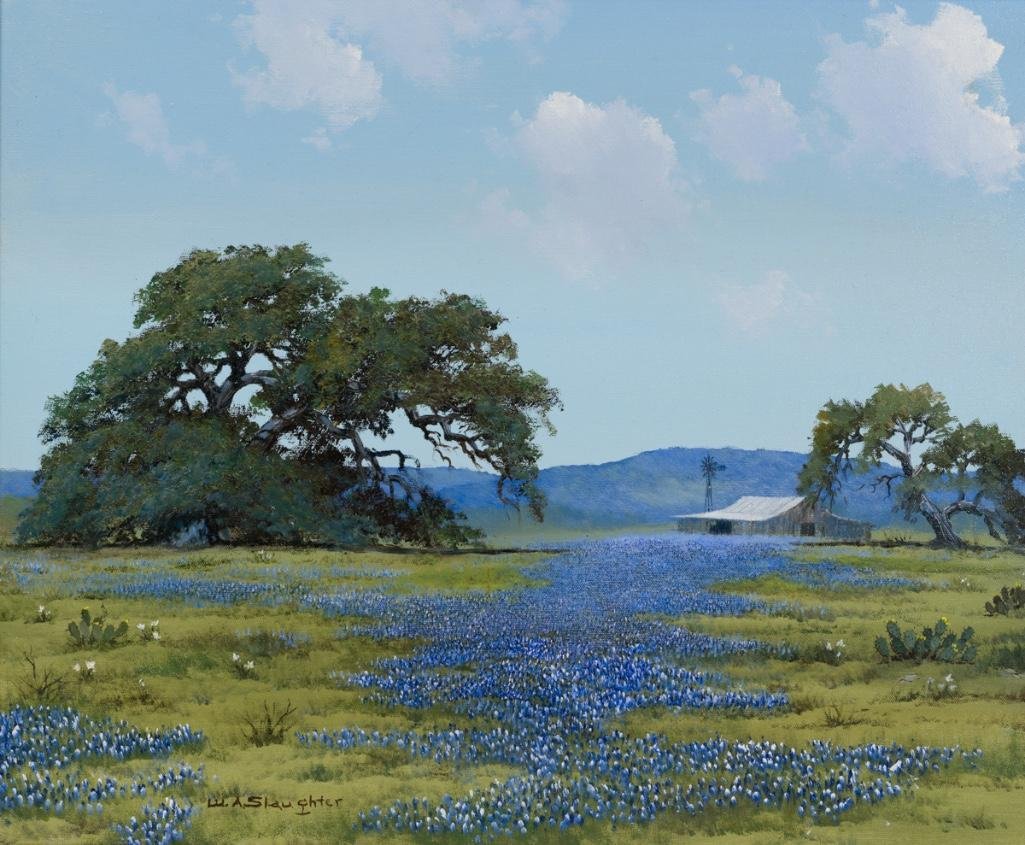W. A. Slaughter (19232003), oil