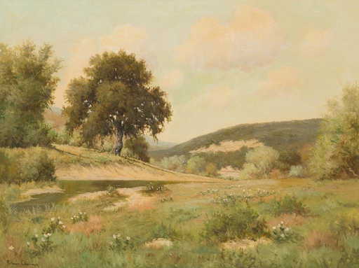 Palmer Chrisman 1913 1984 Hill Country Landscape