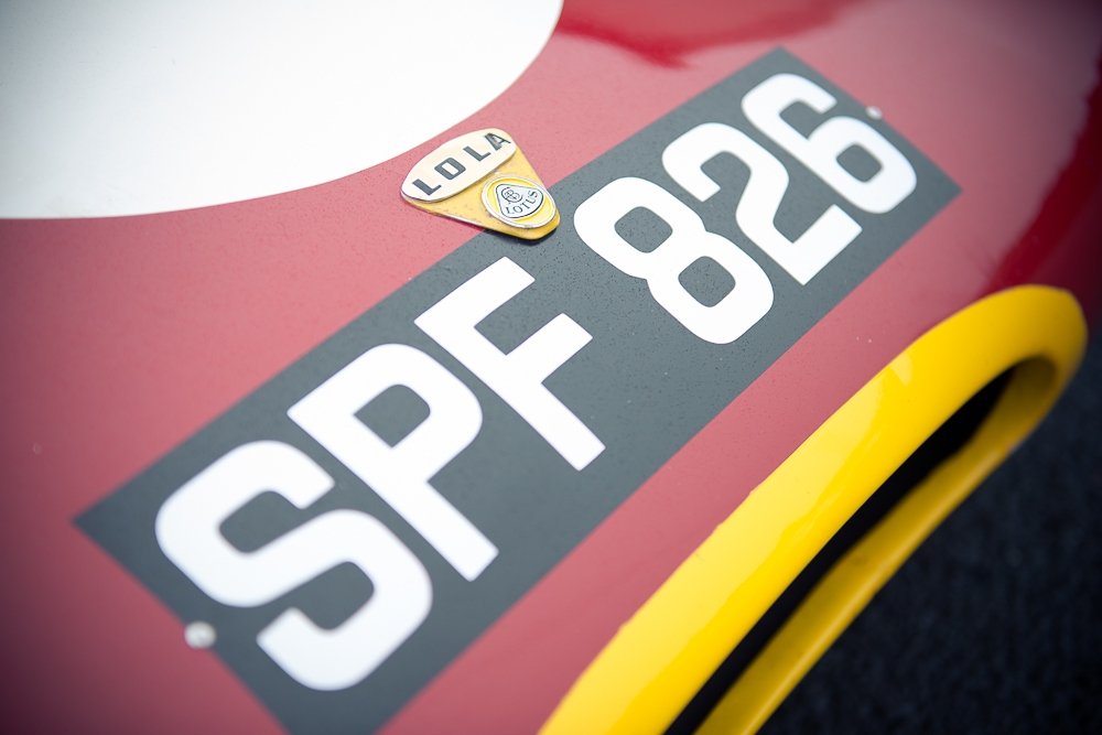 1972 Lotus Elan with Lola body: This unique Lola-Lotus is based upon a Lotus Elan Spyder chassis, is fully rebuilt with a dry-sumped twincam engine of 1558cc, developing around 145bhp. It has a TranX manual 5-speed gearbox wit