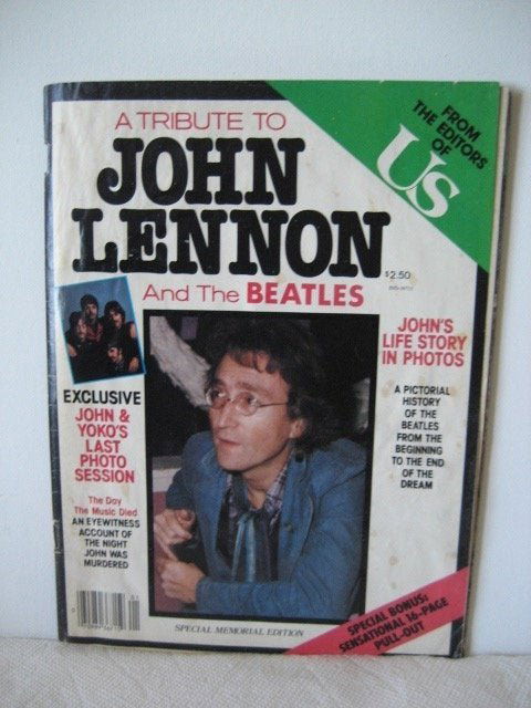 BEATLES A TRIBUTE TO JOHN LENNON US EDITOR 1980 (1 of 2)