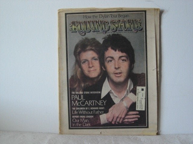 BEATLES RARE ROLLING STONE PAUL & LINDA INTERVIEW 1974 (1 of 2)