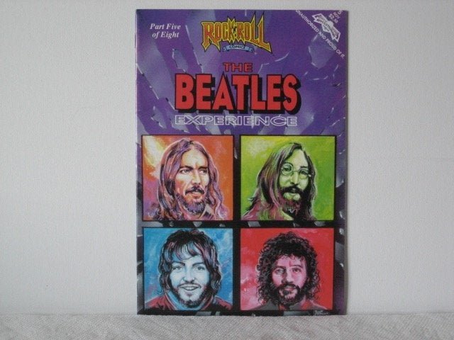 BEATLES RARE # 5 COMICS BEATLES BOOK - ROCK&ROLL- 1991 (1 of 2)